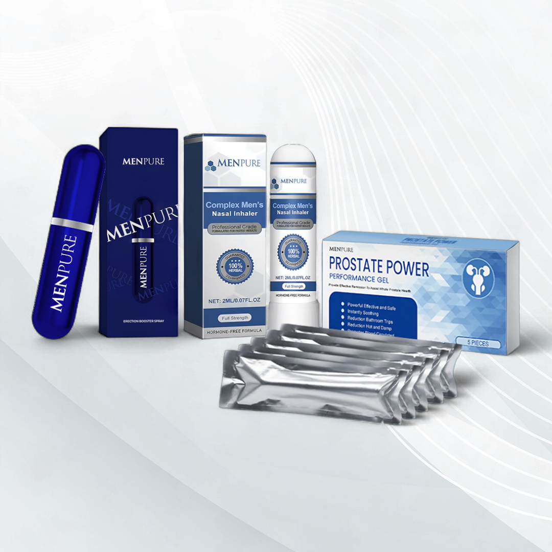 Menpure Erection Booster Spray | Rock-Solid & Lasting Erections Within Minutes, 100% Guaranteed!